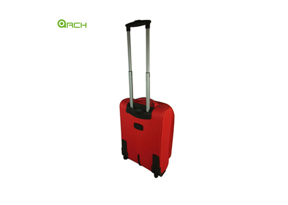 600D de Zachte Opgeruimde Bagage van het polyesterkarretje met Twee Front Pockets