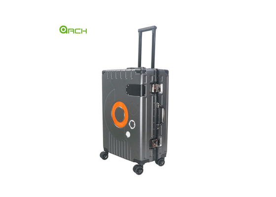ABS+PC bagage met spinners en aluminium frame