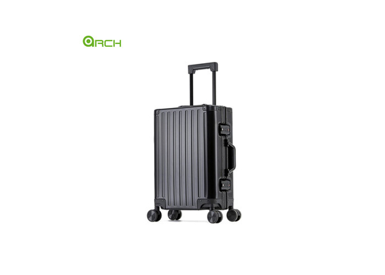 19.5&quot; Aluminium koffer Hardzijdige bagage met dubbelspinnerwielen