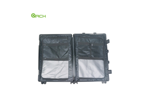 19.5&quot; aluminium harde kanten trolley bagage met dubbele spinner wielen