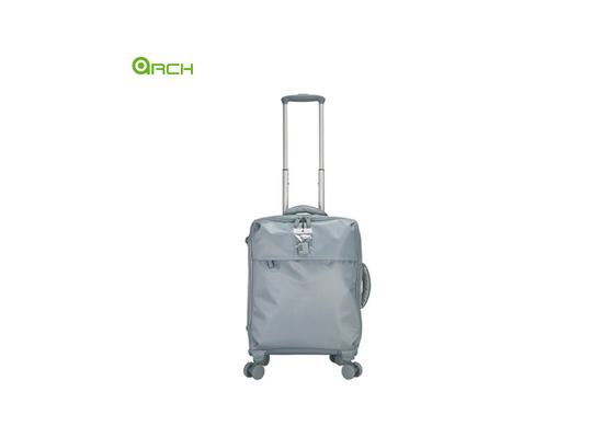 Nylon cabin trolley Carry On bagage tas met een grote voorzak voor korte reis