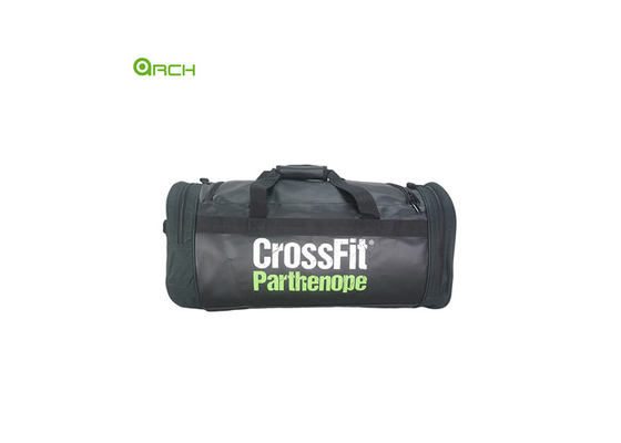 Groothandel Koolstofmateriaal multi-functioneel grote capaciteit outdoor sport gymtas met schoenenvak aan de zijkant