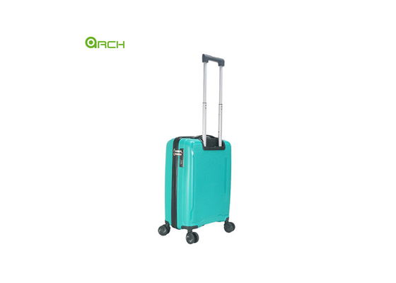 Vervaardiger PP trolley Reisbagage met dubbele spinners en intrekbare draaghandgrepen